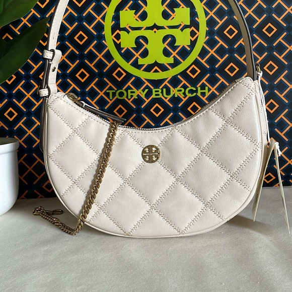 New, Tory Burch willa crescent crossbody bag157742 - Picture 4 of 15